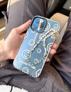 Elevated Faith Christian iPhone Case with smiley faces and Jesus is Life text for a stylish look