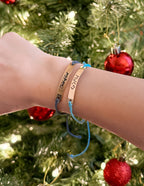 Elevated Faith Christian Jewelry Bracelet featuring a unique design on a festive background