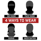 Snow Camo Balaclava Mask (Shiesty)