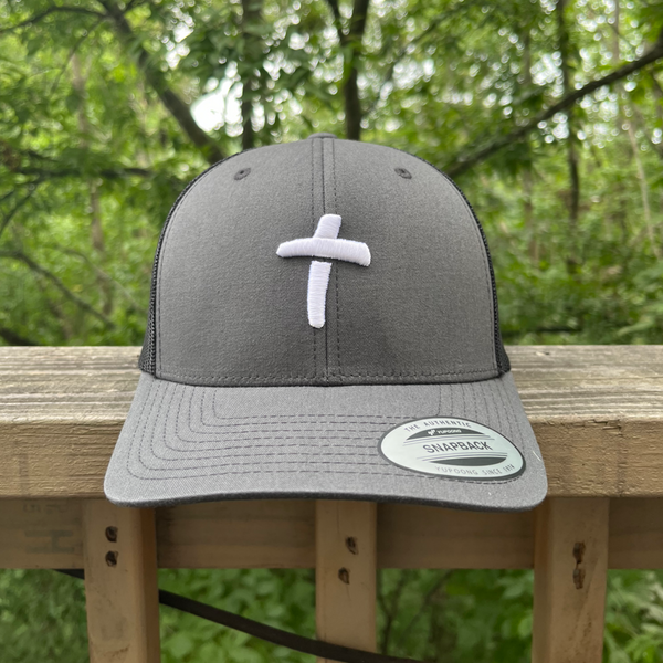 The Cross 3d Puff Embroidered Trucker Cap, Christian Hat, Cross Hat –  RepThe1 Apparel and Accessories
