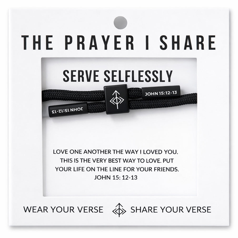 Serve Selflessly, John 15:12-13
