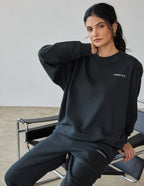 Elevated Faith Christian Crewneck Sweatshirt in Black for a Comfortable and Stylish Look