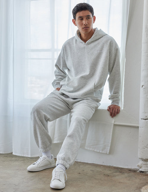 Elevated Faith Gray Sweatpants for Men, a Comfortable Choice in Christian Apparel