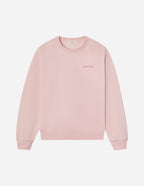 Elevated Faith Christian Crewneck Sweatshirt in soft pink color for comfortable wear