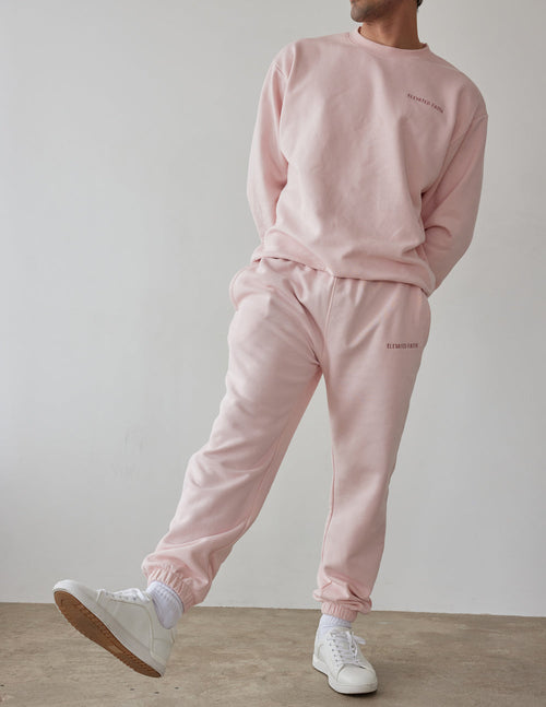 Elevated Faith Pink Sweatpants for Comfort and Style in Christian Apparel