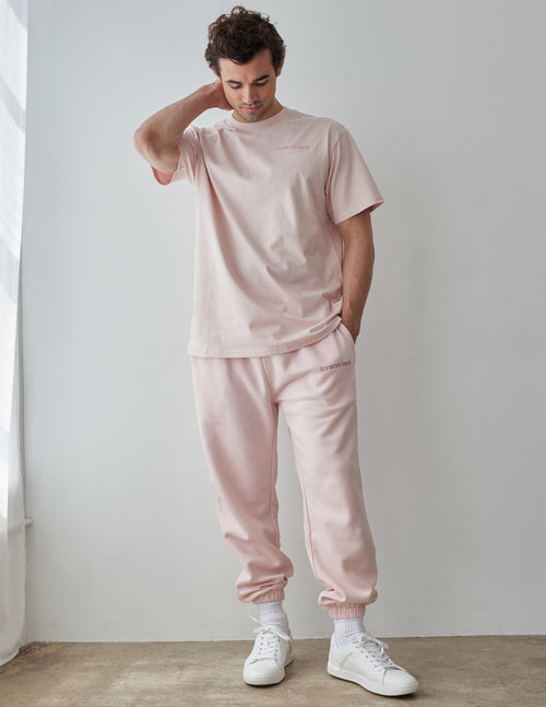 Elevated Faith Light Pink Sweatpants for Comfortable Christian Apparel with Cozy Fit