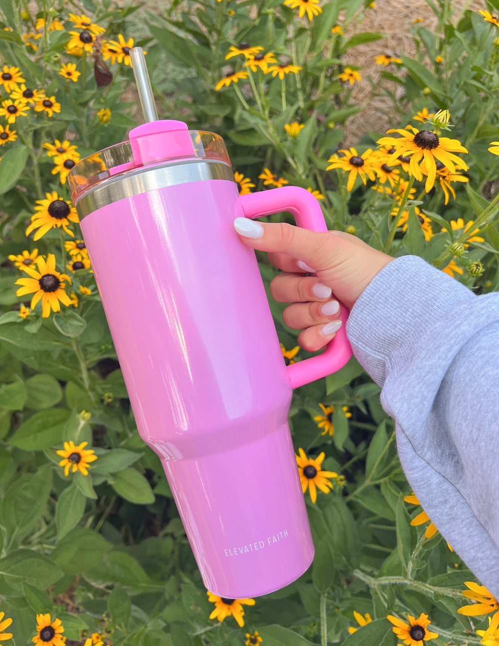 Basics Pink 40 oz Tumbler