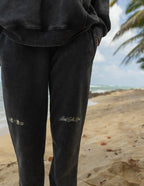 Elevated Faith Christian Apparel Sweatpants in Black with Comfort Fit for Casual Style