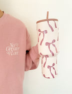Elevated Faith Tumbler with Pink Ribbons, a perfect choice for Christian Gifts