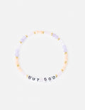 But God Letter Bracelet