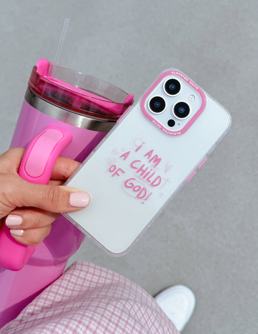 Child of God Pink Phone Case