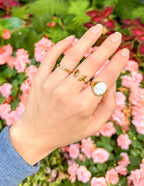 Gold Elevated Faith Ring Set featuring Christian Jewelry with unique designs for everyday wear