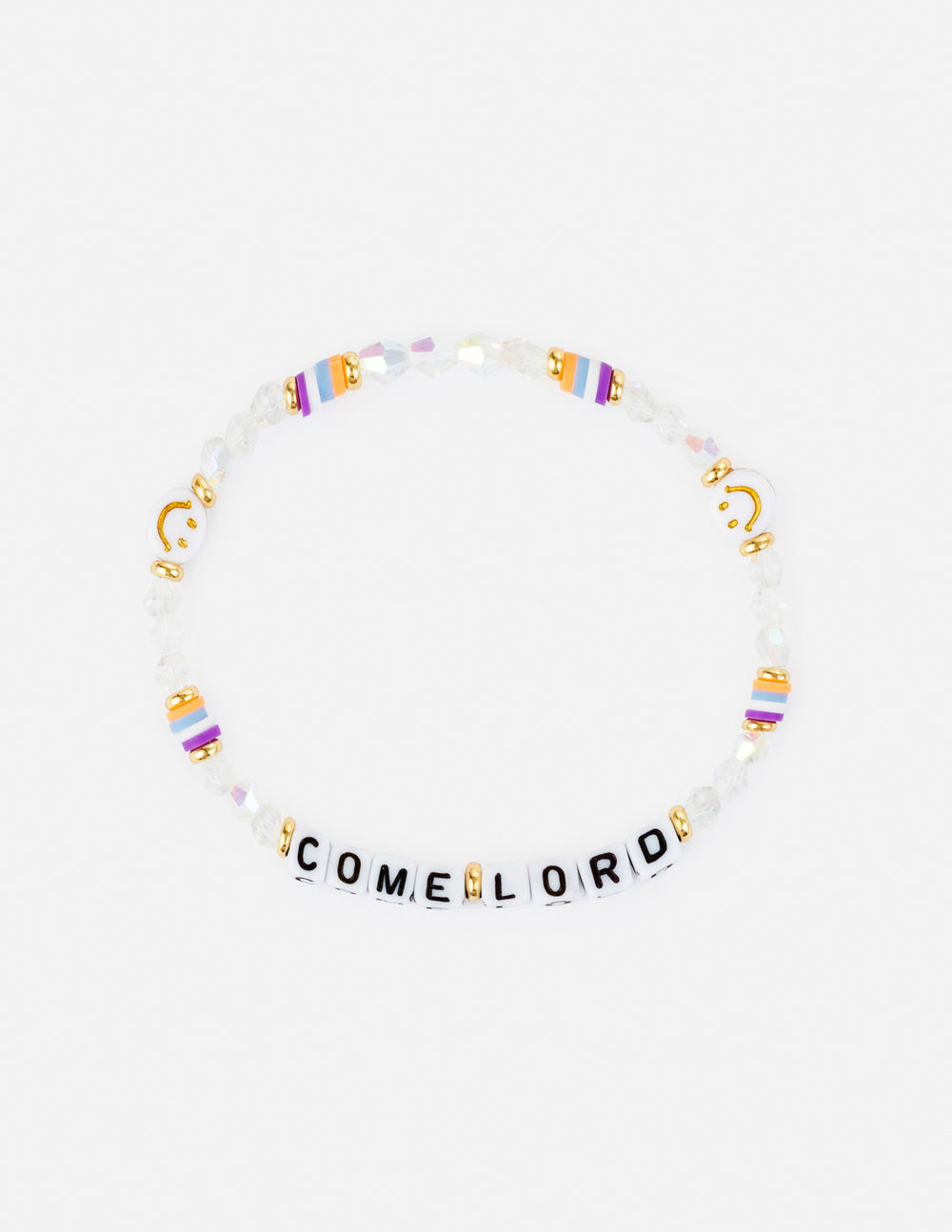 Come Lord Letter Bracelet