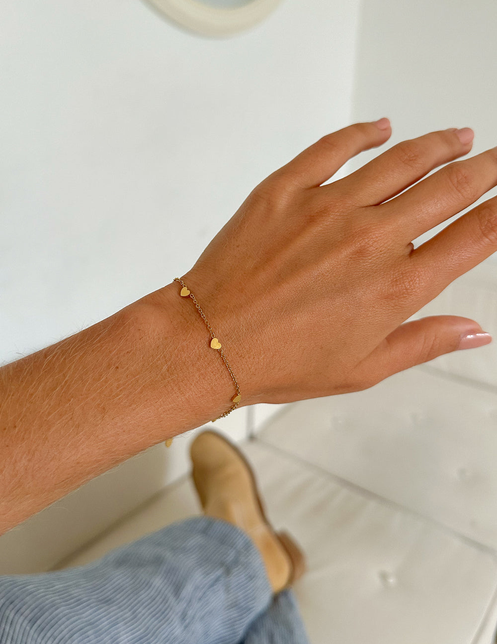 Dainty Heart Bracelet