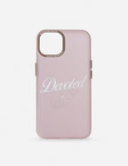 Elevated Faith Christian iPhone Case in Pink with Devoted Design and Flower Graphics