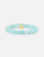 Elevated Faith Christian Jewelry Bracelet crafted with beautiful blue stone beads for a stylish look