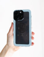 Elevated Faith Christian iPhone Case with Globe Design and Inspirational Bible Verse