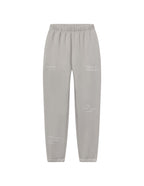 Elevated Faith Gray Sweatpants with Inspirational Text for Comfortable Christian Apparel