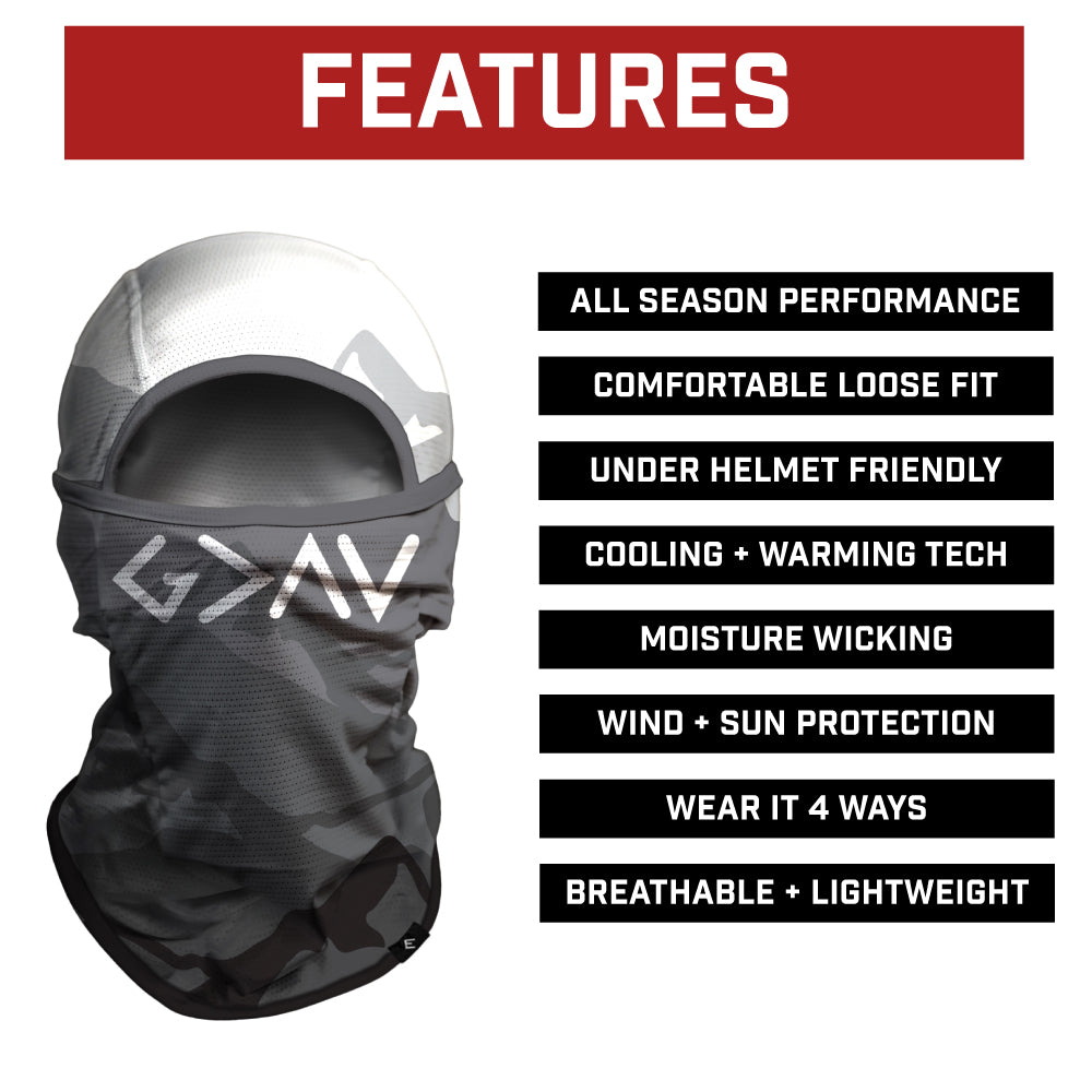 God Is Greater Than The Highs and Lows Balaclava Mask (Shiesty)