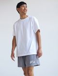 Elevated Faith Men's Christian Shorts in Gray with Comfortable Fit and Versatile Style