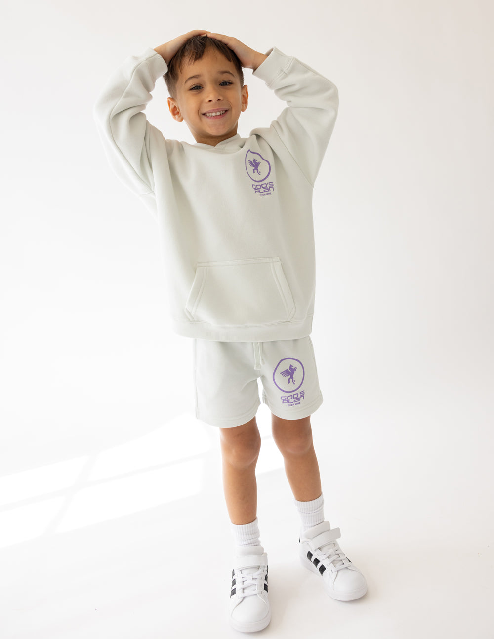 God's Plan Racing Kids Hoodie