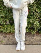 Cozy Elevated Faith Sweatpants in Light Color with Christian Apparel Design for Comfort and Style