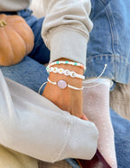 Elevated Faith Christian Jewelry Bracelet featuring colorful beads and a 'Grace' charm for a meaningful accessory