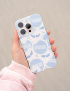 Elevated Faith Christian iPhone Case featuring a 'Heaven is Home' design with angel wings