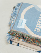 Elevated Faith Cozy Blanket with Fringed Edges, a Perfect Choice for Christian Gifts