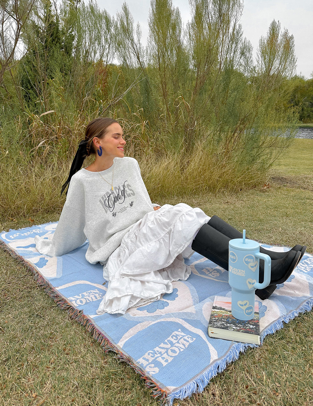 Heaven Is Home Throw Blanket