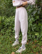 Light pink Elevated Faith sweatpants for women, perfect Christian Apparel for casual comfort
