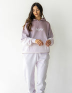 Elevated Faith Gradient Sweatpants in White for Comfortable Christian Apparel