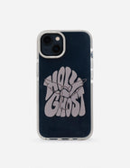 Elevated Faith Christian iPhone Case with a bold graphic design featuring the words Holy Ghost