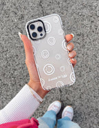 Elevated Faith Christian iPhone Case with smiley face design and 'Jesus is Life' text