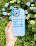 Elevated Faith Christian iPhone Case featuring the phrase ‘No fears in love’ in a stylish design