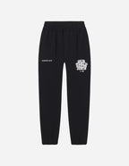 Elevated Faith Black Sweatpants featuring bold design, perfect for Christian Apparel enthusiasts