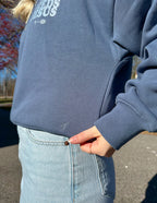 Elevated Faith Christian Jacket in blue with stylish design and comfortable fit for everyday wear