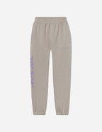 Elevated Faith beige sweatpants featuring Christian Apparel design with relaxed fit