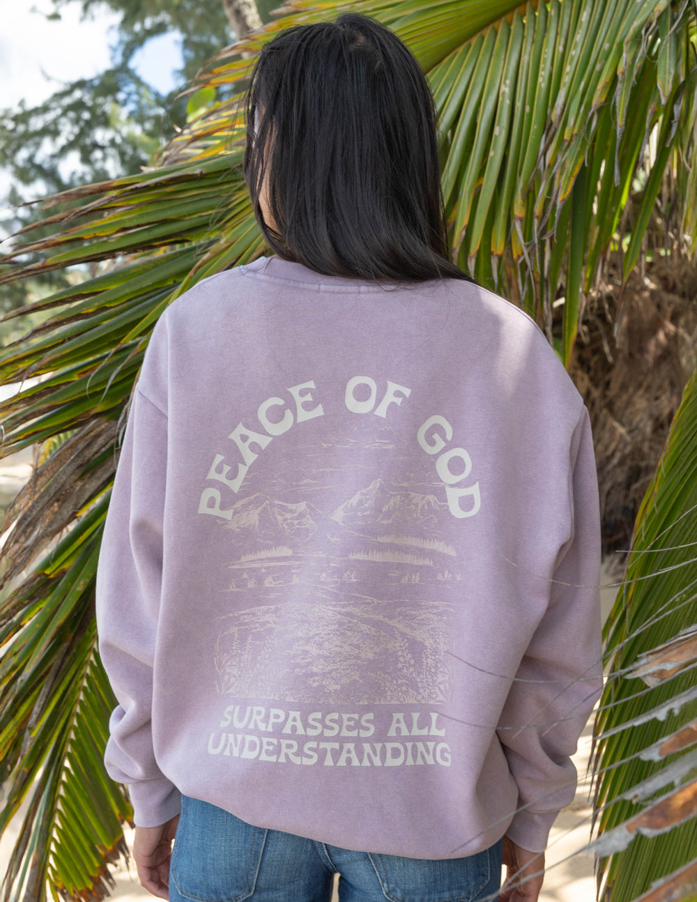 Peace of God Unisex Crewneck
