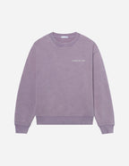 Elevated Faith Christian Crewneck Sweatshirt in Lavender featuring 'Peace of God' embroidery