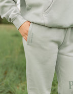 Elevated Faith Sweatpants in Light Green featuring Christian Apparel theme and comfortable fit