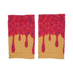 Pink Ice Cream Wrist Support Sleeves