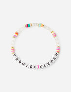 Elevated Faith Christian Jewelry Bracelet with colorful beading and 'PROMISE KEEPER' text