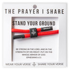 Stand Your Ground, Ephesians 6:11