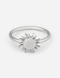 Elevated Faith Sun Ring in Silver as a Unique Piece of Christian Jewelry