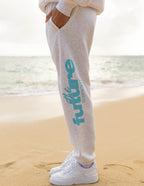 Elevated Faith Sweatpants in Gray with Inspirational Print, Ideal for Christian Apparel Enthusiasts