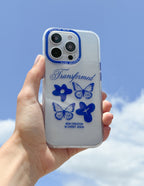 Christian iPhone Case with floral designs and the word Transformed for a stylish and meaningful look