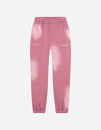 Elevated Faith Pink Sweatpants featuring soft fabric, perfect for Christian Apparel enthusiasts