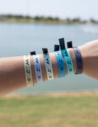 Colorful Christian Jewelry Bracelet collection in various shades for faith-inspired fashion
