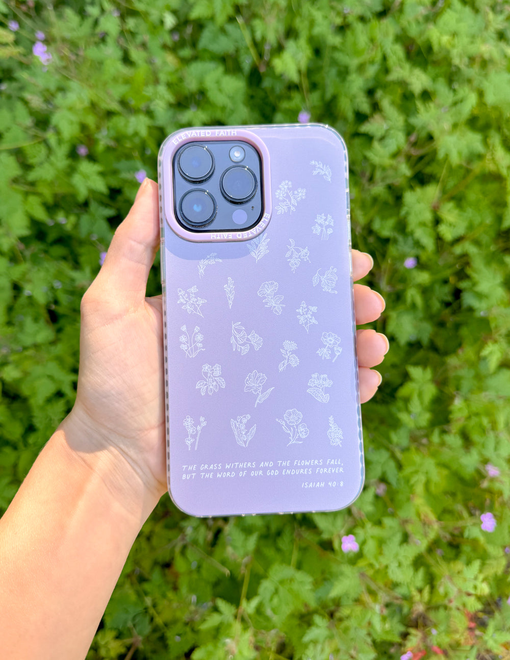 Wildflower Christian iPhone Case - Stylish Protection | Rep The One
